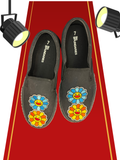 Smiley Flower Slip Ons (Adult)