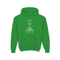 Youth Hoodie — "Be Good" Cross Prayer Christian Sweatshirt