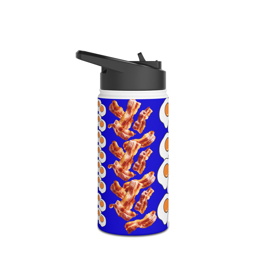 Egg & Bacon Stainless Steel Water Bottle
