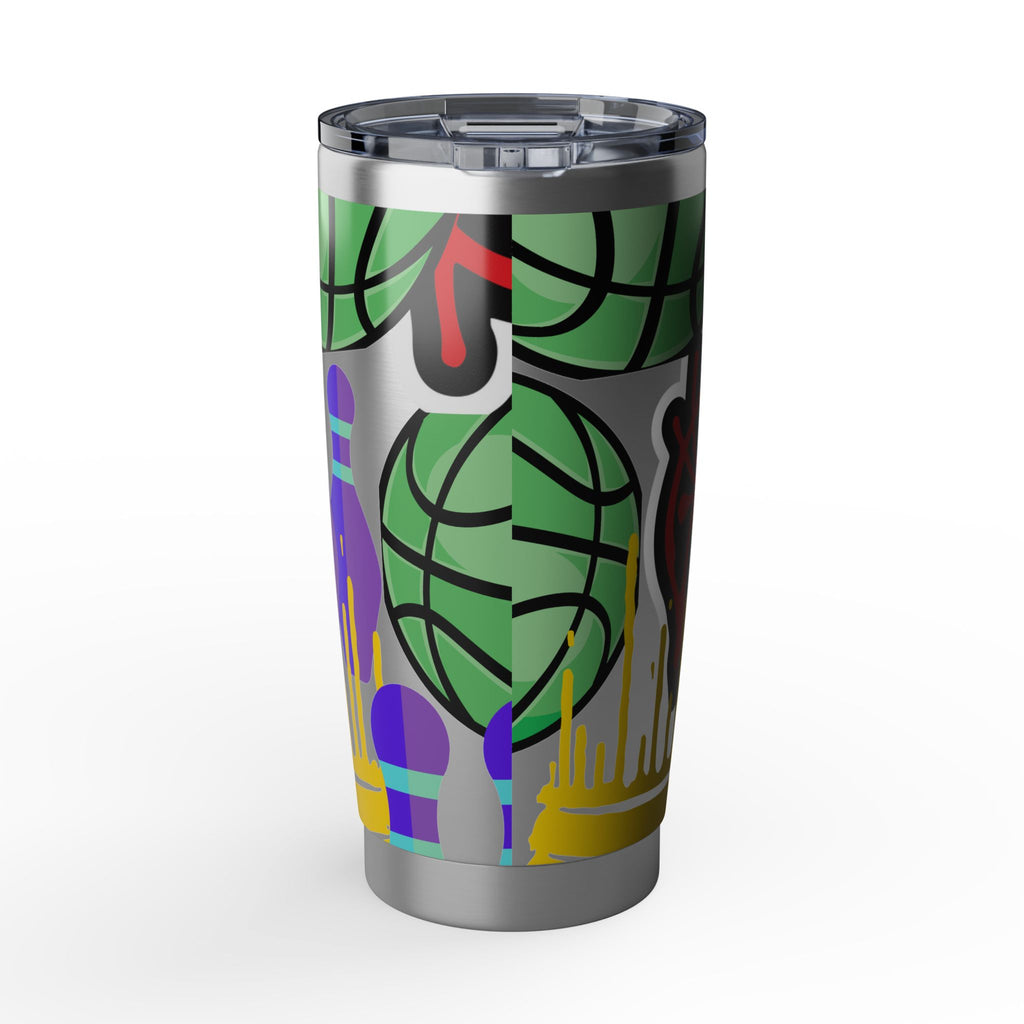 Vibrant Graffiti Tumbler