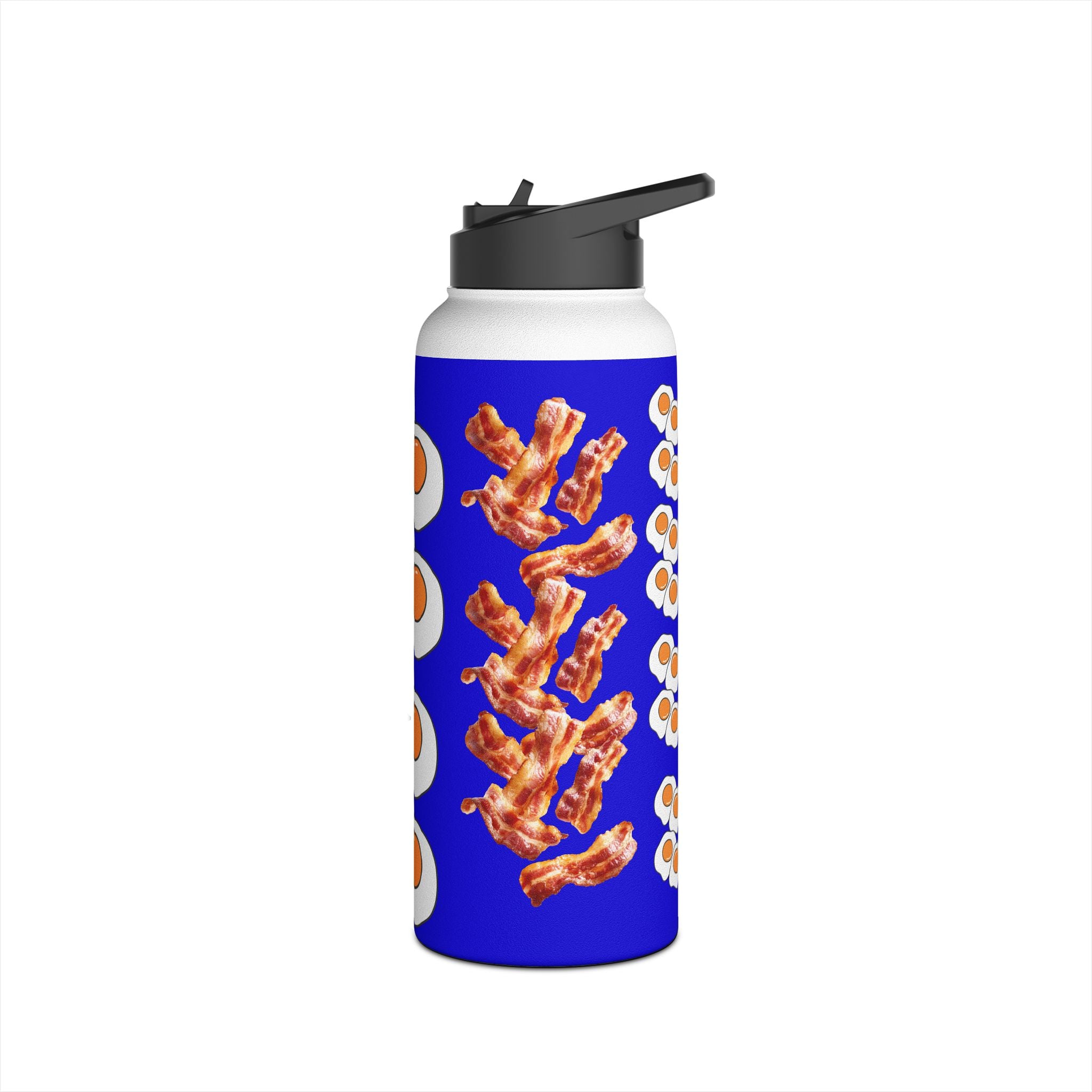 Egg & Bacon Stainless Steel Water Bottle