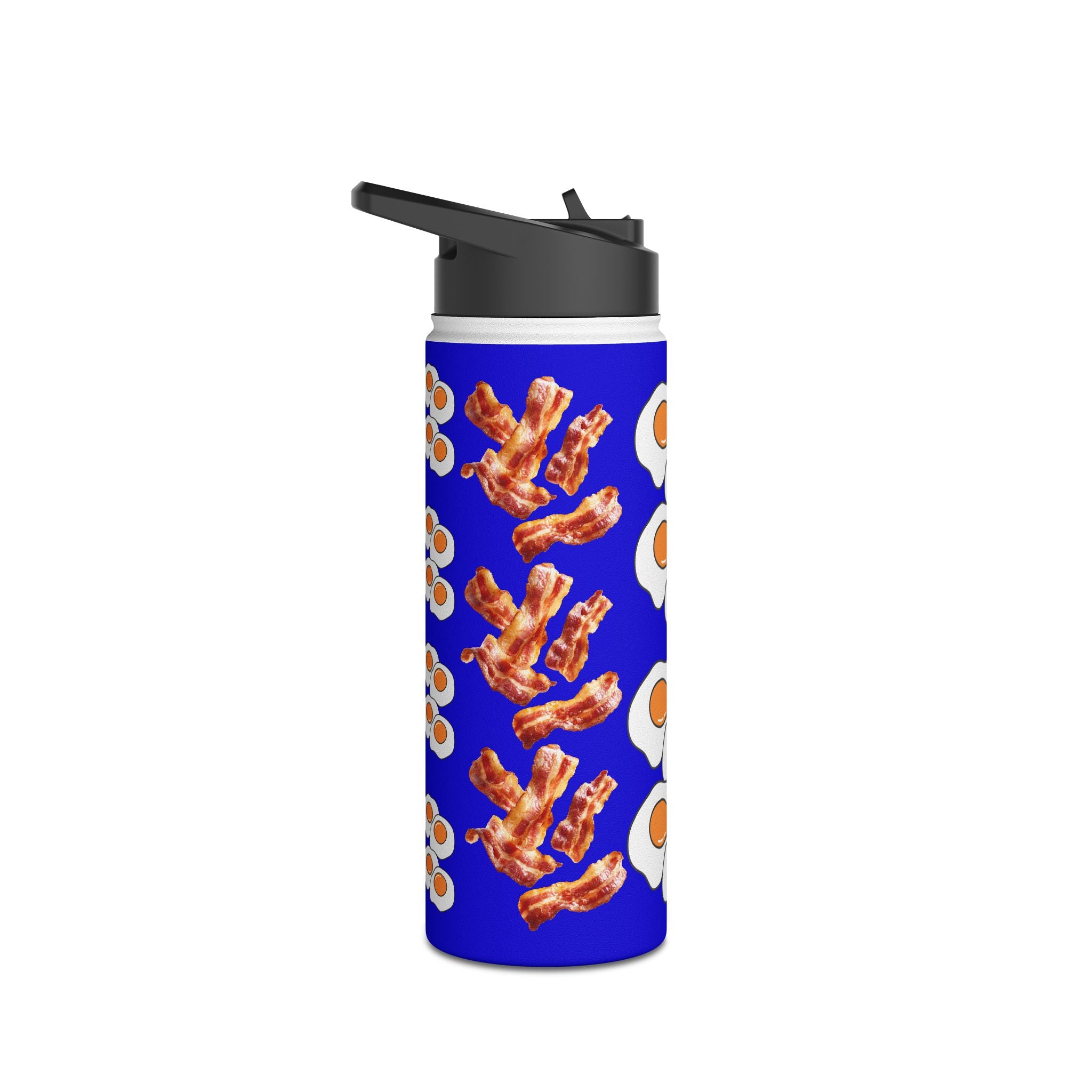 Egg & Bacon Stainless Steel Water Bottle