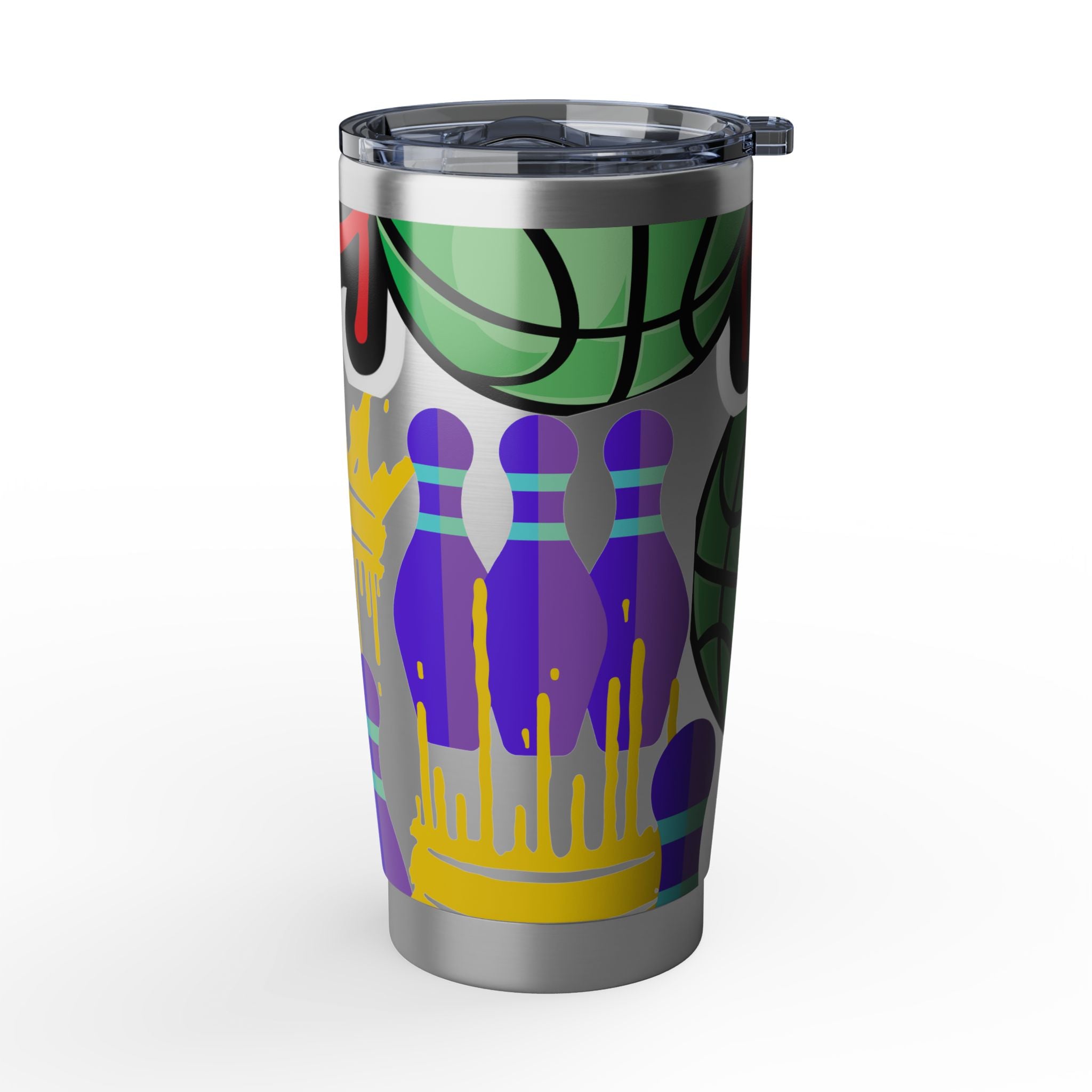 Vibrant Graffiti Tumbler