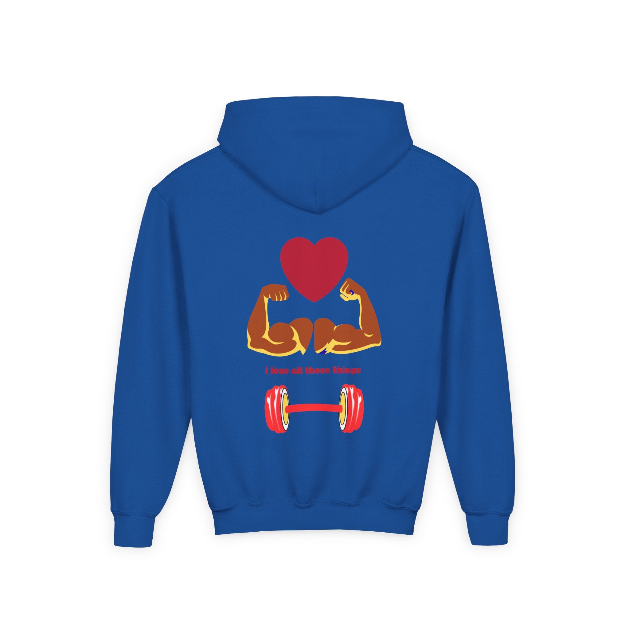 Milkshake and Muscles Hoodie (Youth)