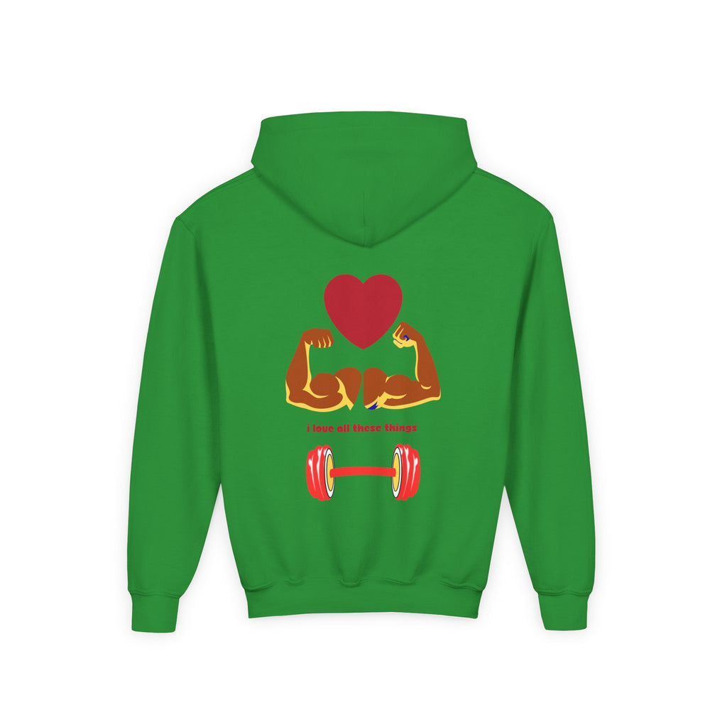 Milkshake and Muscles Hoodie (Youth)