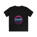 Kids "DripVibe" Graphic Tee — Neon Drip Logo Shirt for Boys & Girls