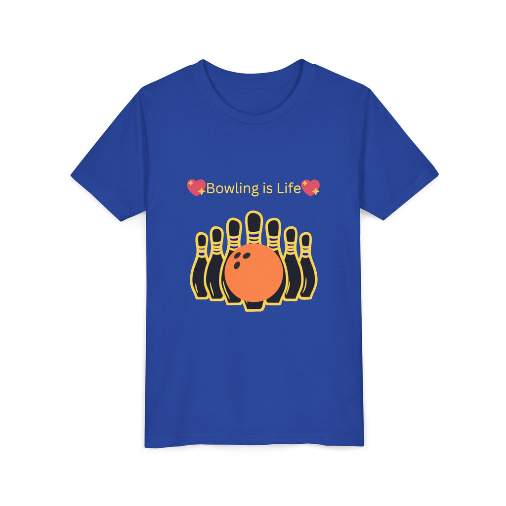 Bowling-Themed Tee (Youth)