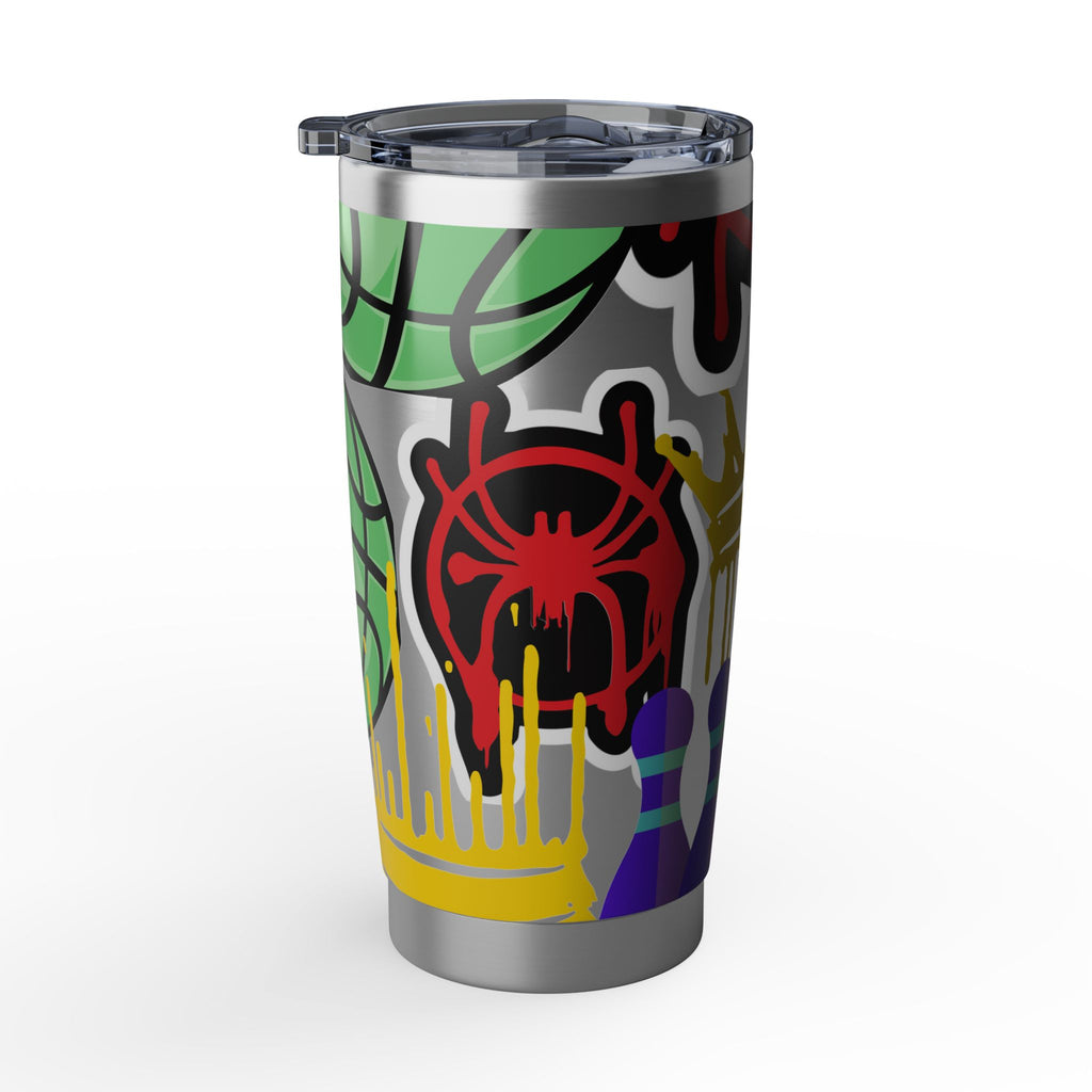 Vibrant Graffiti Tumbler