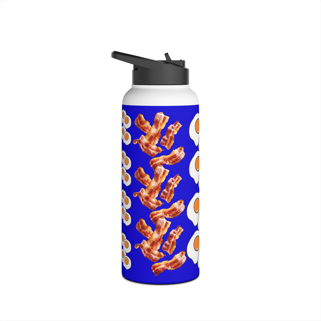 Egg & Bacon Stainless Steel Water Bottle